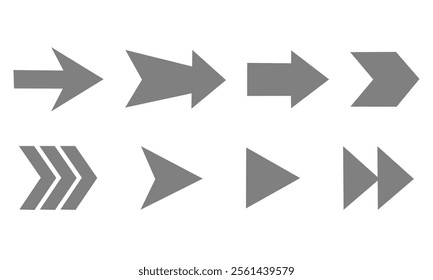 Set arrow icon. Arrow Icon. Arrow Collection different arrows sign.