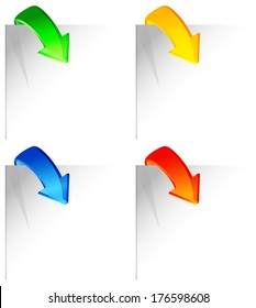 Set of Arrow Icon - Illustration