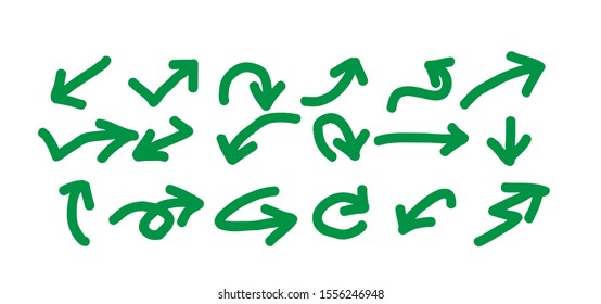 set arrow icon or sign