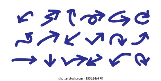 set arrow icon or sign
