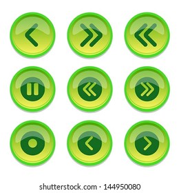 set of arrow icon, vector