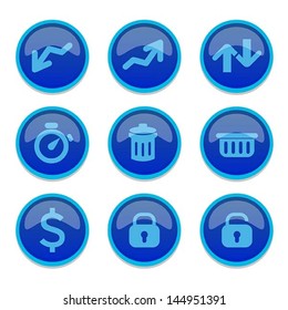 set of arrow icon, vector