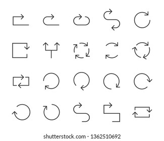 set of arrow icons
