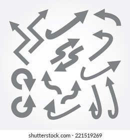 Set of Arrow Icons