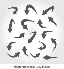 Set of Arrow icons