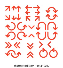 set of arrow icons
