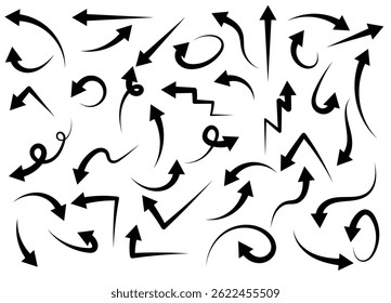 Conjunto de iconos de flecha, dirección