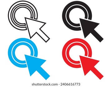 set of arrow icons, icon set 