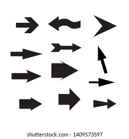 Set arrow icons. Arrow icon. Arrow vector collection