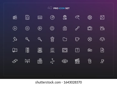 Set arrow icons vector illustration of web design elements.