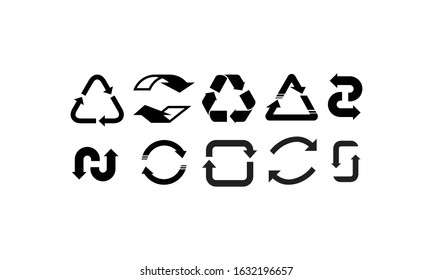 Set Arrow Symbol Vector Logo Design Inspirations