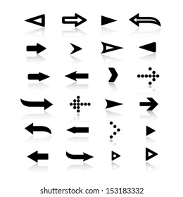 Set of arrows.