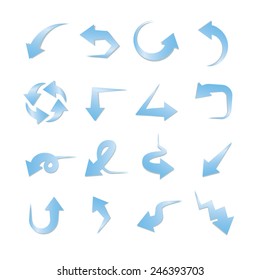 set of arrows