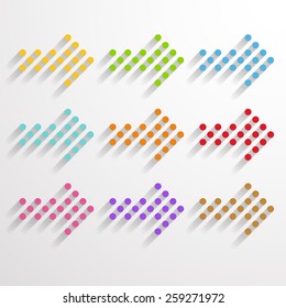 set of arrows