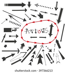 set of arrows