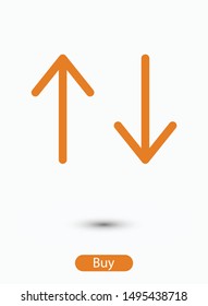 Set Arrows icon, vector illustration EPS10
