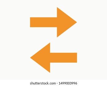 Set Arrows icon, vector illustration EPS10