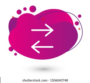 Set Arrows icon, vector illustration EPS10