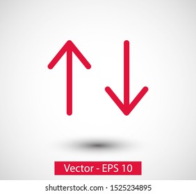 Set Arrows icon, vector illustration EPS10