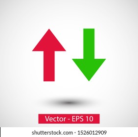 Set Arrows icon, vector illustration EPS10