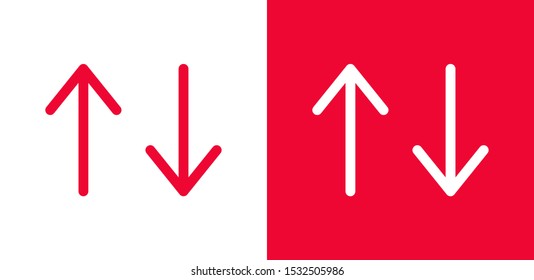 Set Arrows icon, vector illustration EPS10