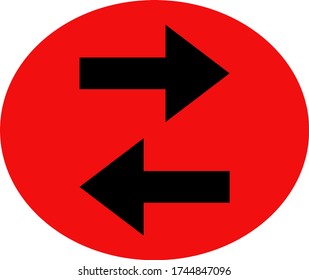 Icono Set Arrows, ilustración vectorial EPS10