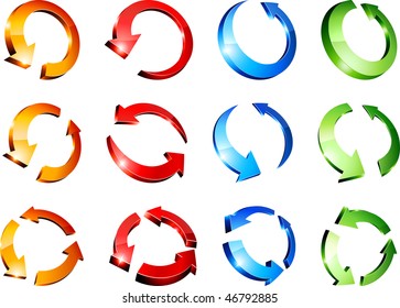 16,997 3d circular arrow Images, Stock Photos & Vectors | Shutterstock