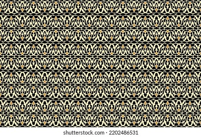 set of art dividers. Gold borders for the text and execution of various pages and documents. Seamless geometrical patterns. The design elements are isolated on a white background.