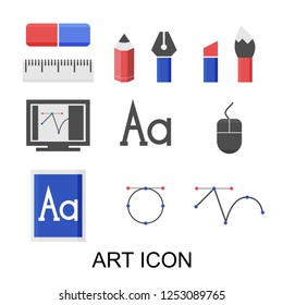 set of art icon
