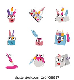 Set Of Art Sticker 4