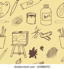Set of artist tools