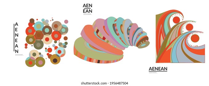 Conjunto de ilustraciones vectoriales abstractas artísticas al estilo de la pared del graffiti. Elementos de diseño artístico cubismo aislados en blanco. Idea espiritual mística moderna y natural. Geometría futurista en línea de dibujo a mano.