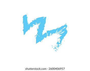 Set of an Artistic Brushstroke Illustration