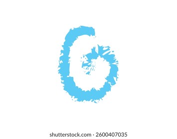 Set of an Artistic Brushstroke Illustration
