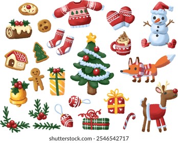 Set assets in theme Chrismas
