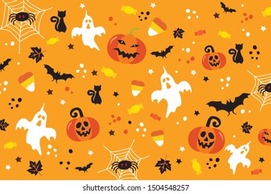 set of assorted vector illustrations for Halloween. use for design. eps10.