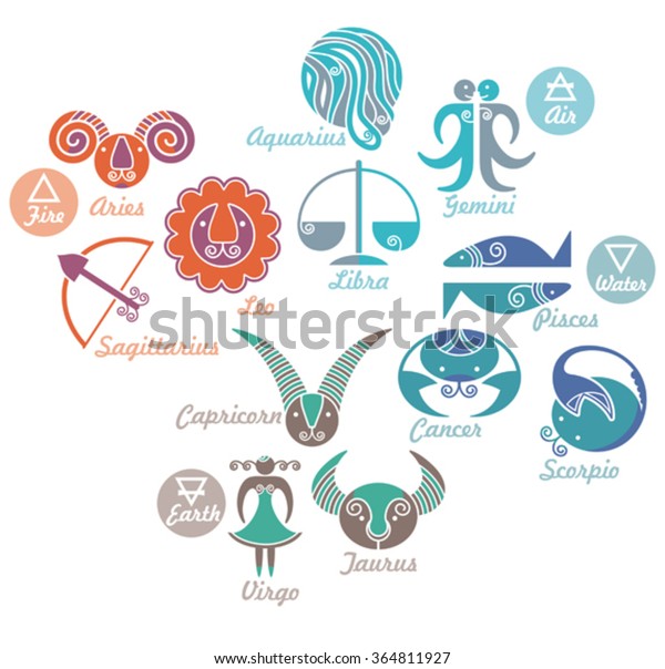 water signs astrological symbols