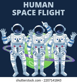 set of astronaut vector images, top view. perfect for backgrounds, wallpapers and more