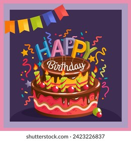 A set of attributes for a birthday or party. 