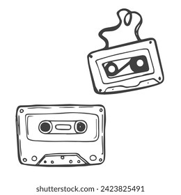 Conjunto de cintas de audio. Varias grabaciones de audio de música.