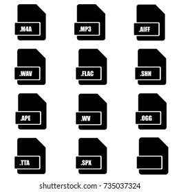 Set Audio File Formats