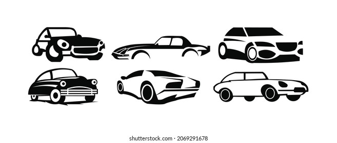 set of Auto Car Wash service vector logo design template illustration