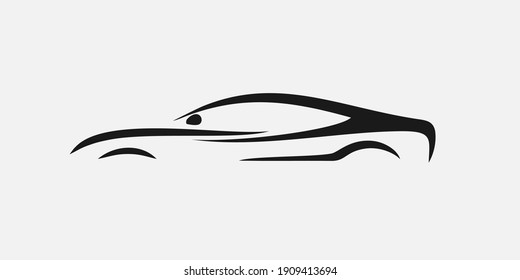 set of automotive logo. vector cars dealers, detailing and modification logo design concept illustration