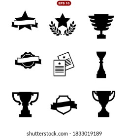 Set of Awards Vector Icons
