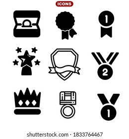 Set of Awards Vector Icons