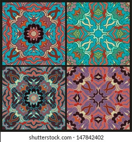 Set of azulejos tiles
