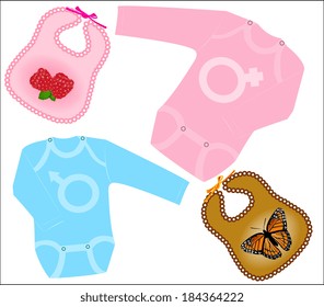 set of baby clothes