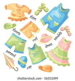 Set of baby Clothing and Accessories