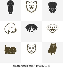 犬 イラスト 白黒 のイラスト素材 画像 ベクター画像 Shutterstock
