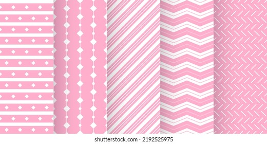 Conjunto de duchas de bebé sin costura en color pastel. plantillas de fondo de invitación para bebés. patrón de scrapbook